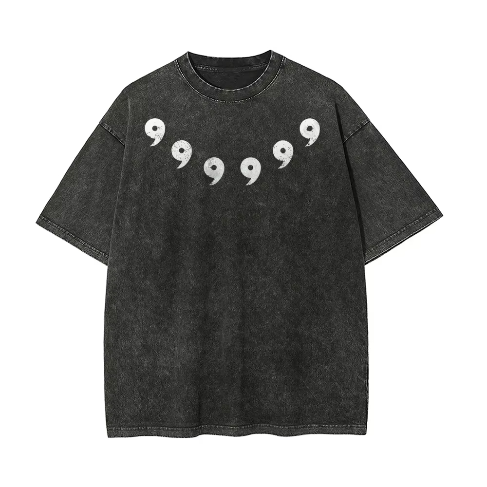 Acid Wash Vintage Graphic T Shirt - Naruto Sage of Six Paths T-shirt