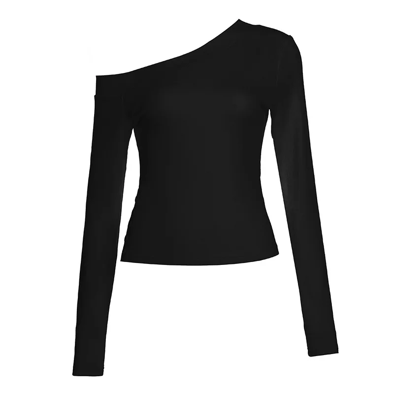 Shirts - Y2K vintage geplooid T-shirt met knopen