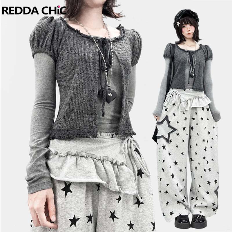 REDDACHiC Cardigan met pofmouw - T-Shirts recensie en prijs