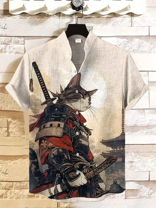 Paarse basis kleurrijke paisle - Vintage Hawaiian Floral Shirt recensie en prijs