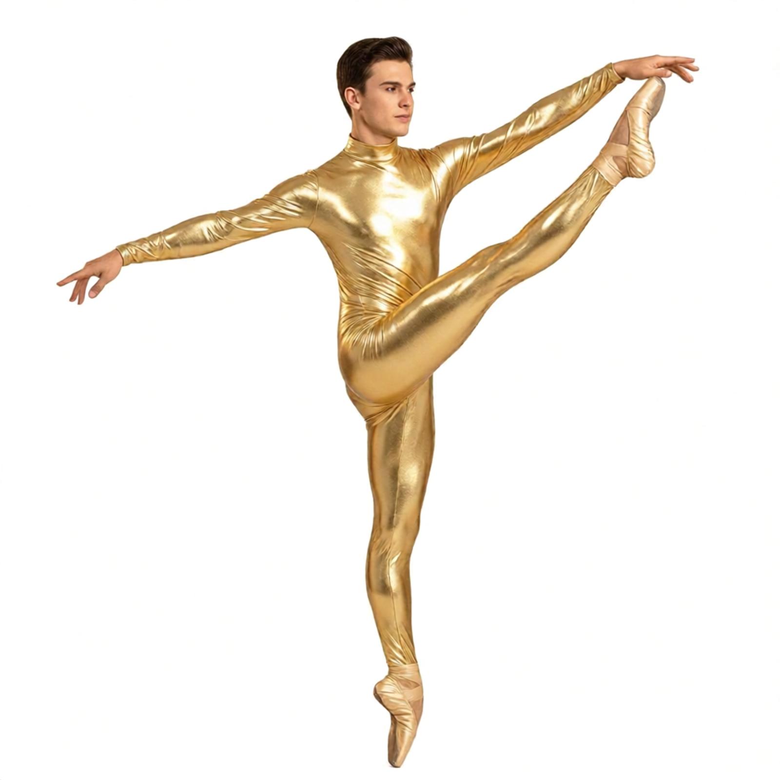 Volwassen glanzende metallic j - Suits recensie en prijs