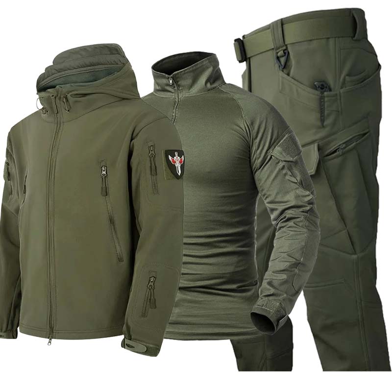 3PCS Heren Camo Tactische Sets - Tactical Military Shirt Cargo recensie en prijs