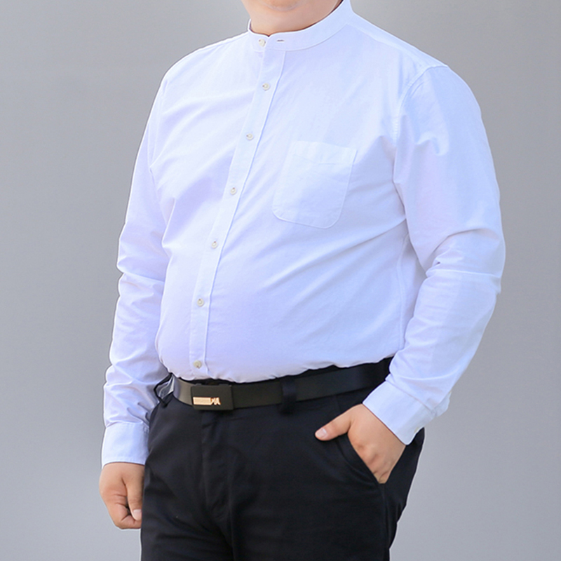 Herfst Nieuwe Koreaanse Shirt  - Mandarin Collar Formal Shirt Slim Fit recensie en prijs