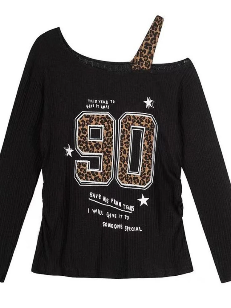 Y2K patchwork T-shirt met luip - Shirts recensie en prijs