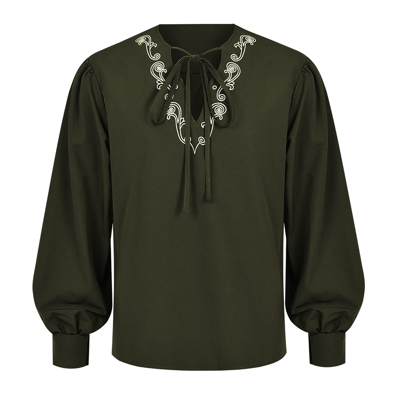 Renaissance Piraten Shirt Viki - Medieval Gothic Lace Up Pirate Shirt recensie en prijs